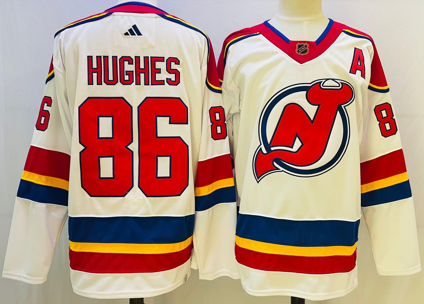 New Jersey Devils Reverse Retro 2.0 White Jersey