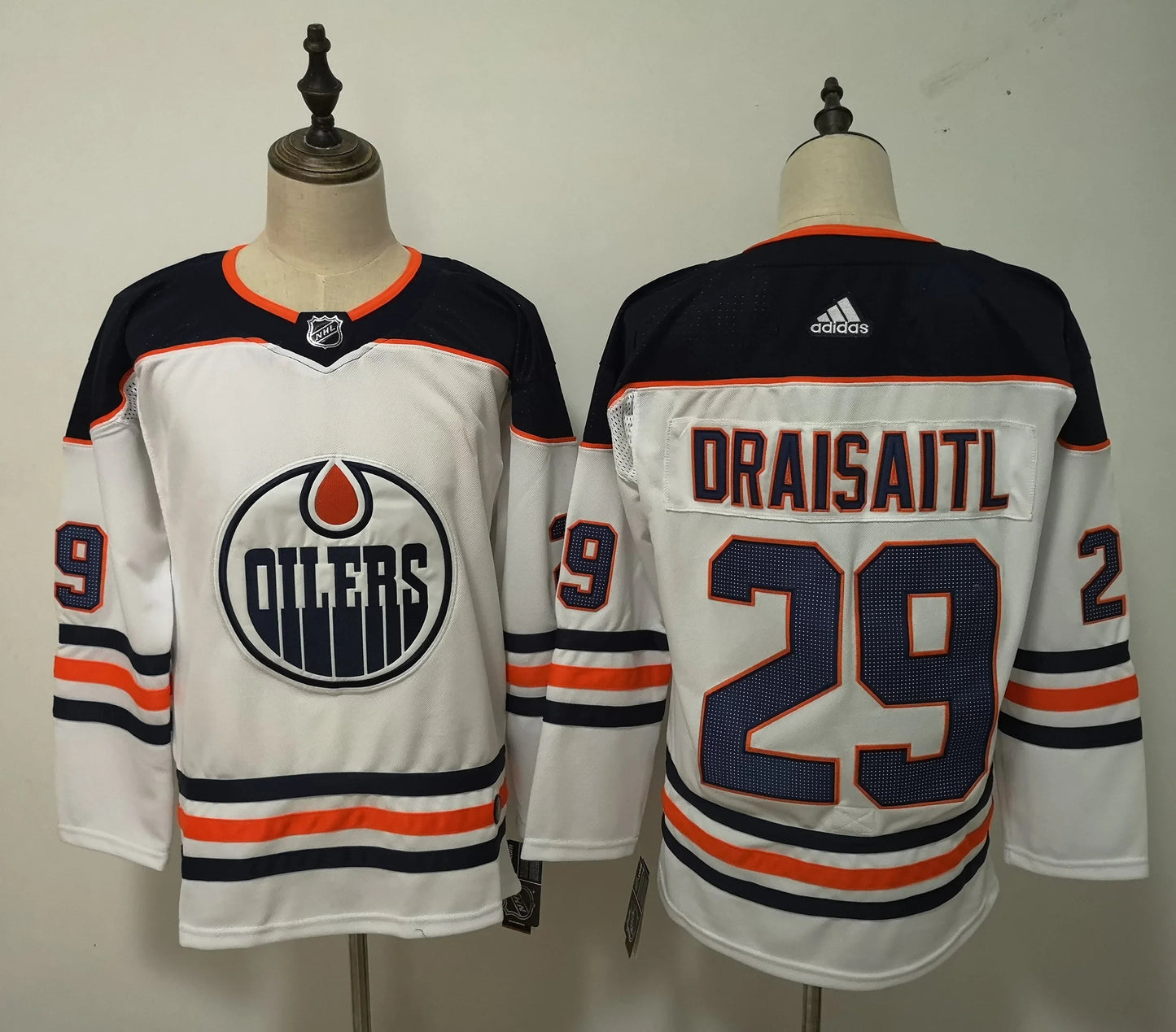 Edmonton Oilers White Jersey