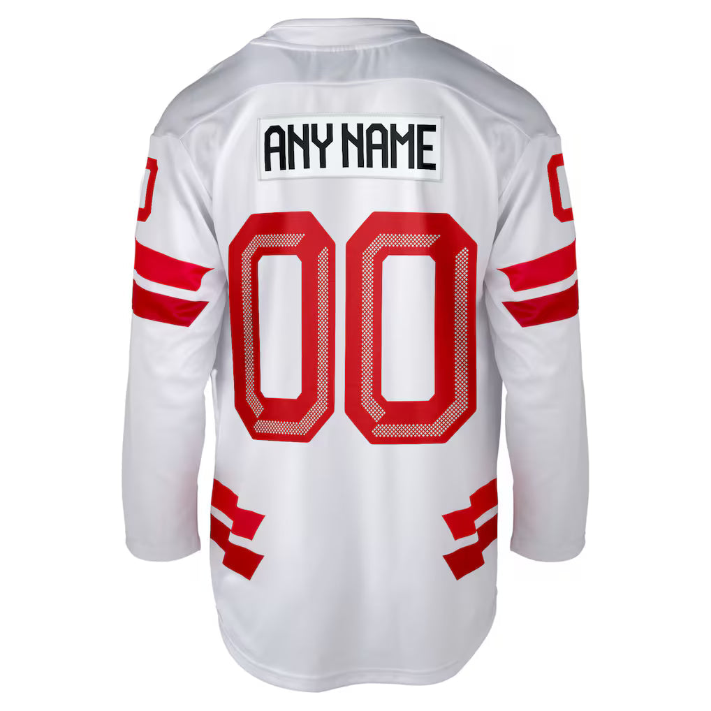 Canada Winter Olympics 2026 White Jersey
