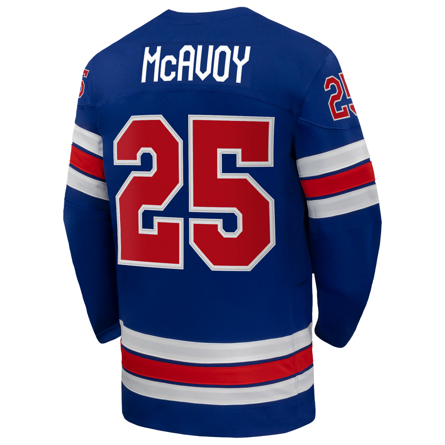 Charlie McAvoy #25 USA Hockey 2026 Home Jersey - Nike Royal