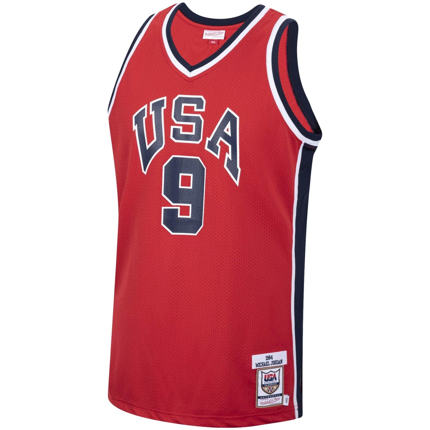 Mitchell & Ness Michael Jordan USA Basketball 1984 Authentic Jersey – Red