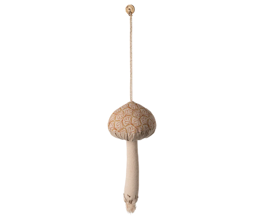 Maileg | Mushroom Ornament, Blossom - Ocher