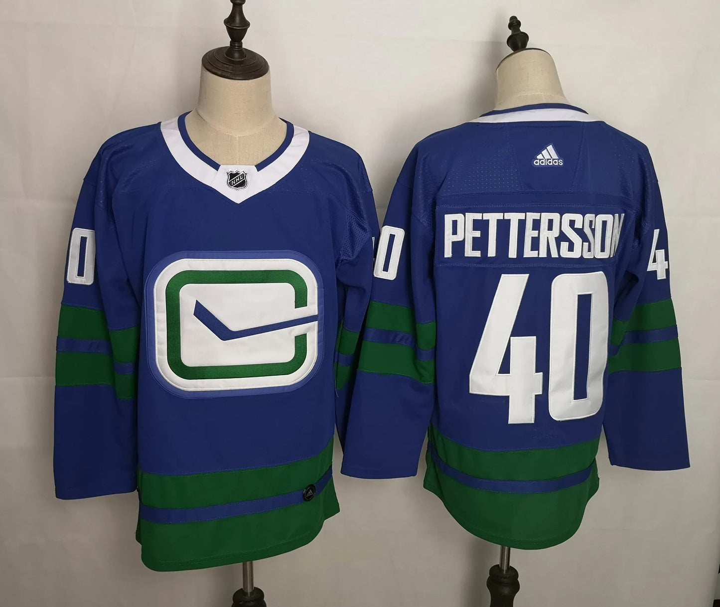 Vancouver Canucks Blue/Green Jersey