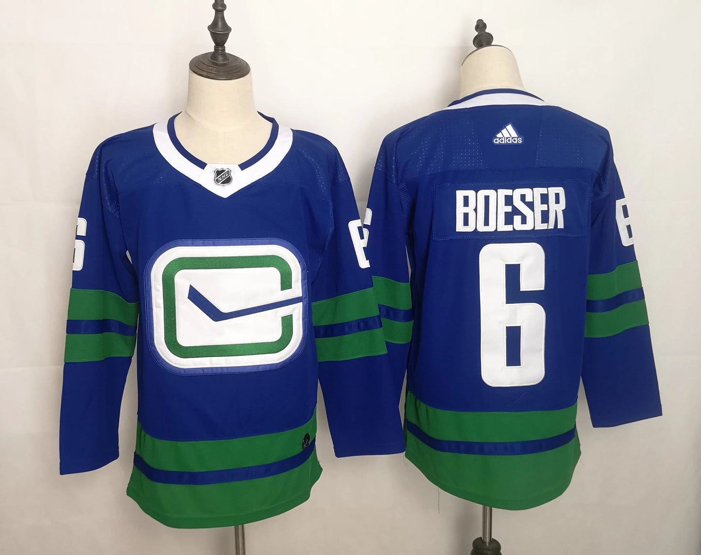 Vancouver Canucks Blue/Green Jersey