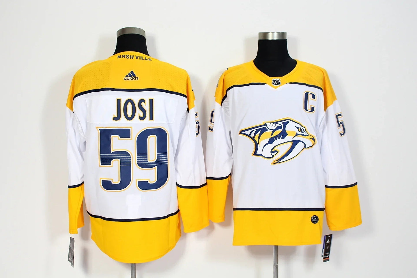 Nashville Predators White Jersey
