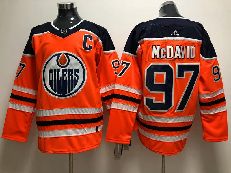 Edmonton Oilers Orange Jersey