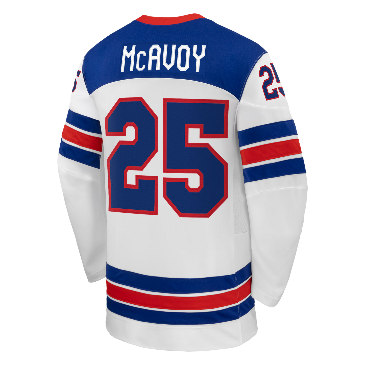 Charlie McAvoy #25 USA Hockey 2026 Away Jersey - Nike White