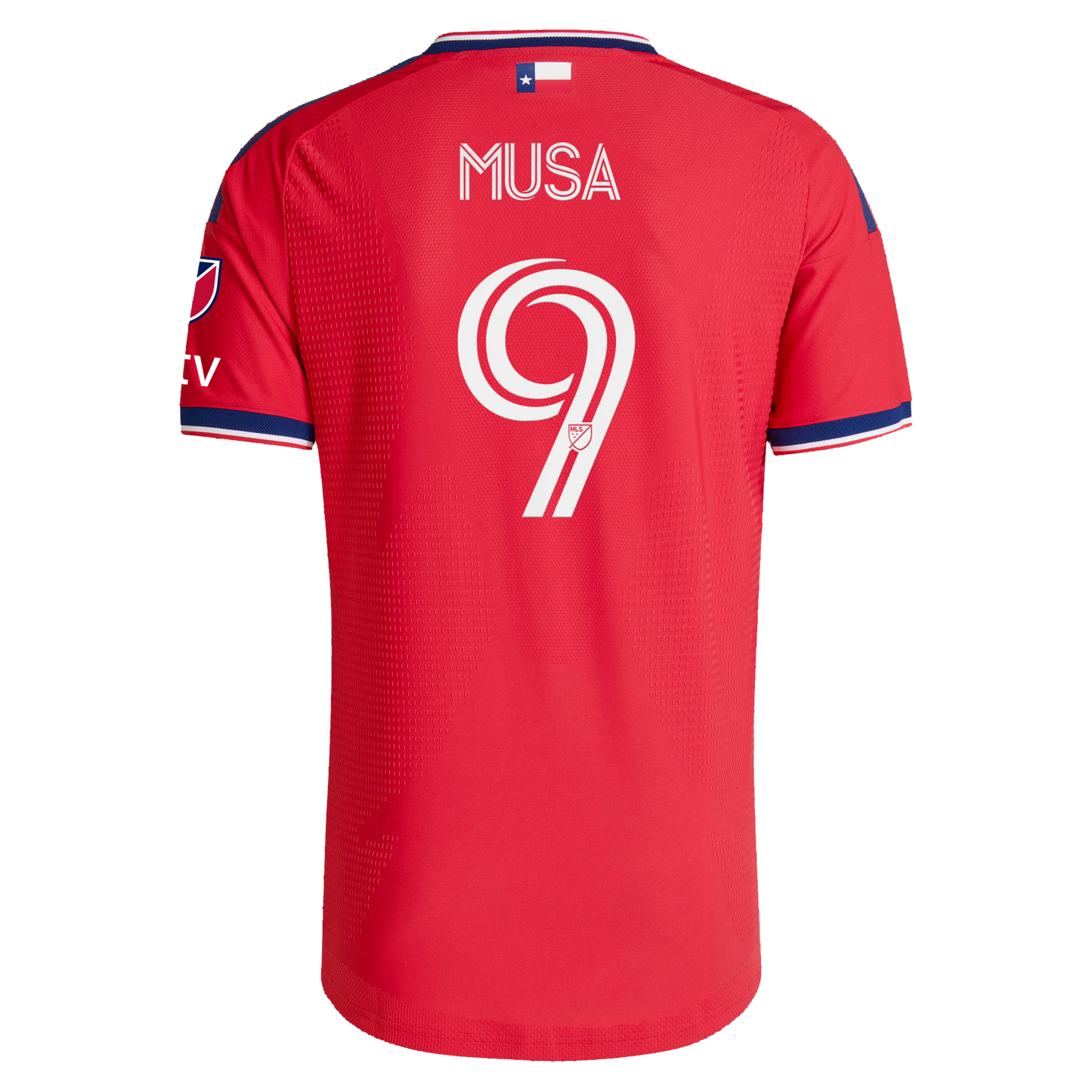 FC Dallas // Petar Musa #9 Official 2026 DNA On-Field Patch Jersey – Red