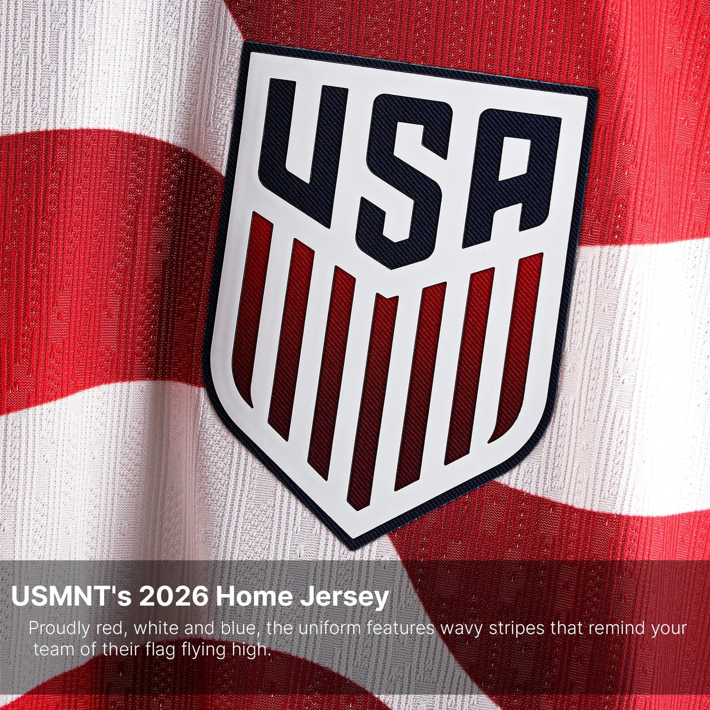Folarin Balogun USMNT 2026 Home Match Jersey White | Nike USA Soccer Jersey
