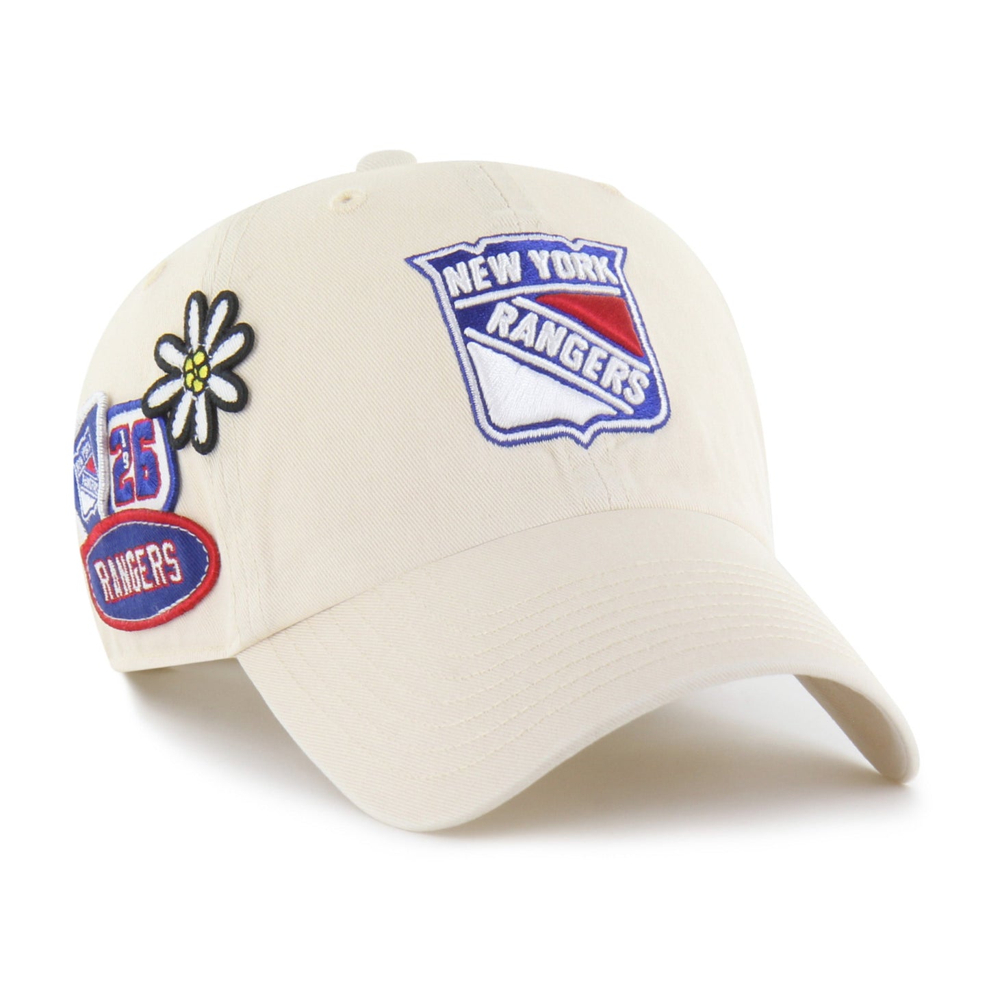 NEW YORK RANGERS BADGES '47 CLEAN UP