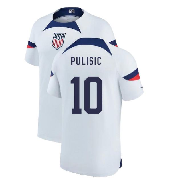 Polisic 10 Unisex Shirt 2022-23 USA United States Home Jersey