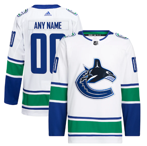 Vancouver Canucks White Jersey