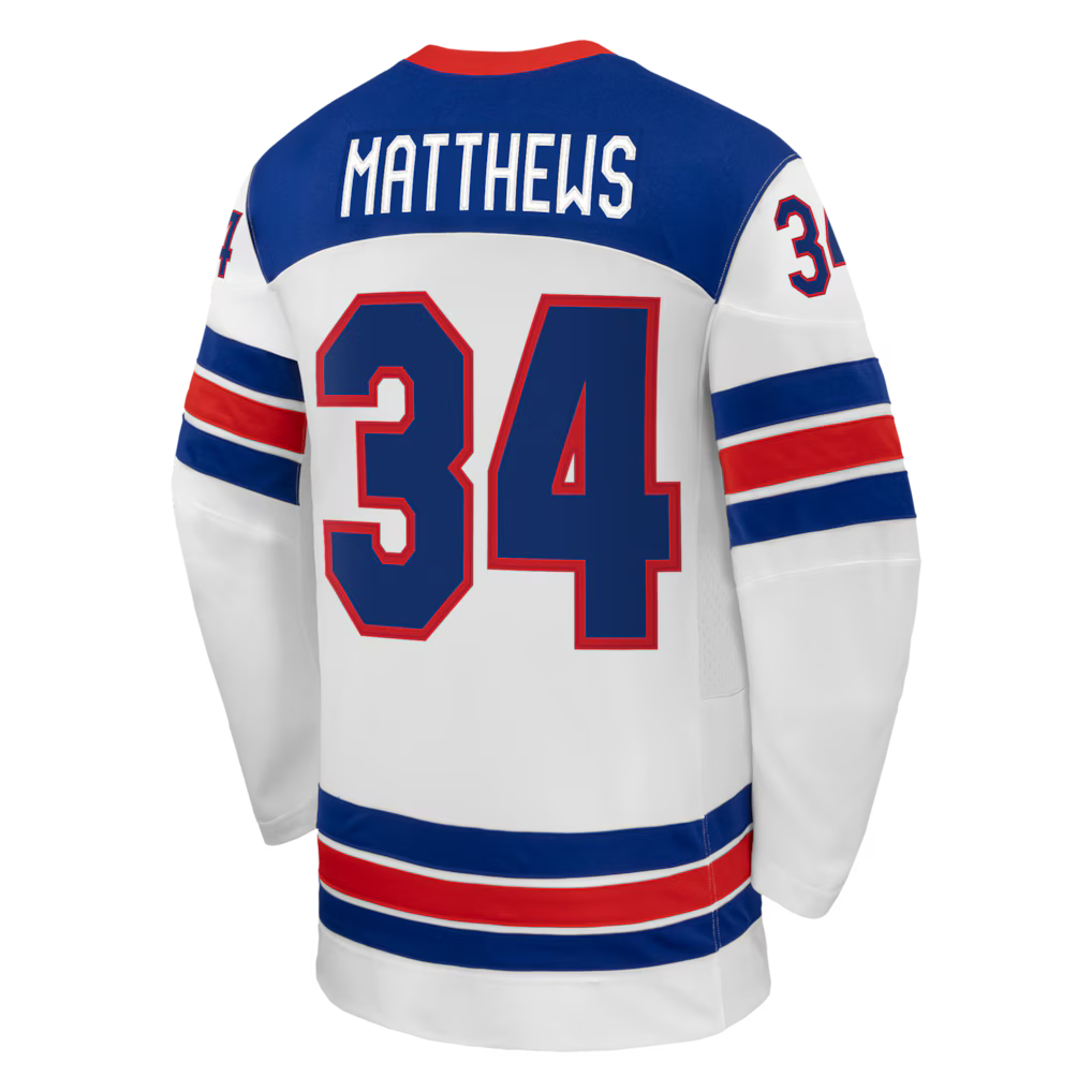 USA Winter Olympics 2026 White Jersey